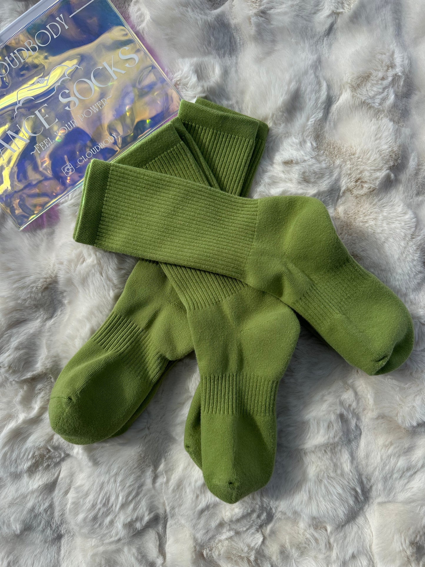 Goblin Green | Dance Socks