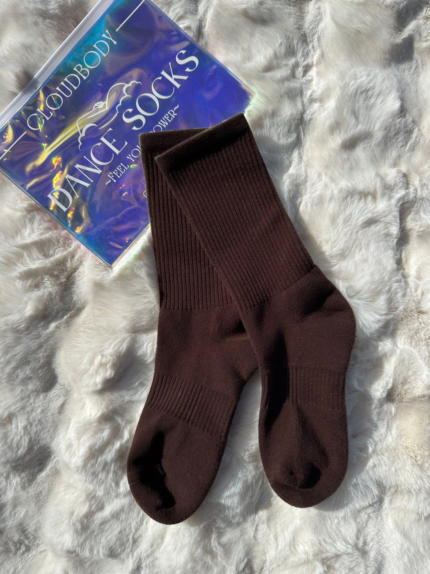 Coffee Neutral | Dance Socks