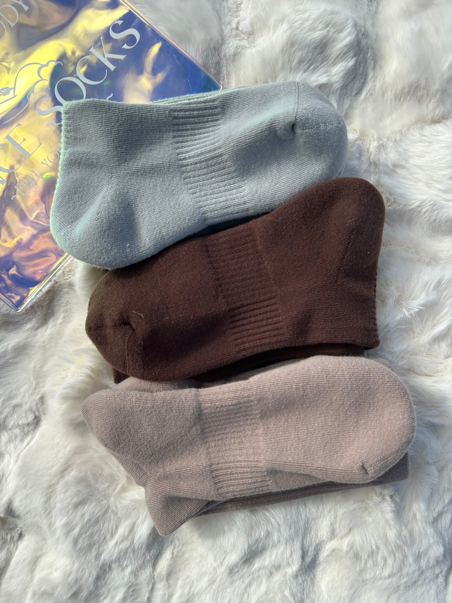 Coffee Neutral | Dance Socks