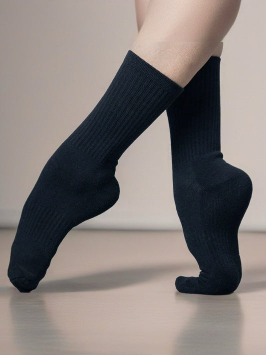 All Black | Dance Socks